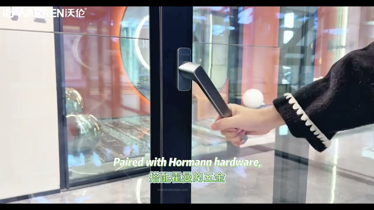 NEW! WARREN 126 Side Press Sliding Window Demo   Effortless Operation & Modern Design