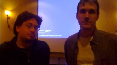 Robert Purcell and Matt Schraeder at php|tek 2009