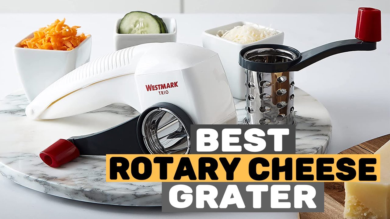 Best Rotary Cheese Graters in 2022 - Top 5 Review  Plastic/Stainless Steel Cheese  Graters 