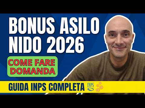 Video BONUS ASILO NIDO 2026: come richiederlo in autonomia