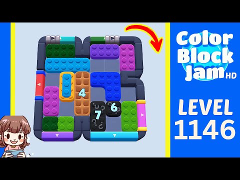 Color Block Jam Level 1146 Solution Walkthrough video preview