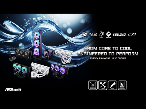 ASRock Next-Gen AIO Liquid Coolers Full Lineup | Official Launch Video