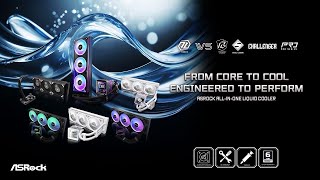 Asrock Next-Gen Aio Liquid Coolers Full Lineup Official Launch Video