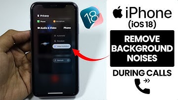 (iOS 18) Reduce Background Noise During Call on iPhone - Turn ON Voice Isolation