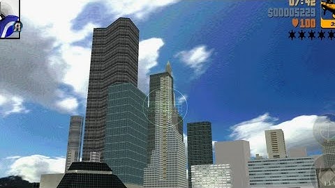 GTA:III HD weather-cloud roads-textures-with-modern-cars-claude-style-new-skin-for-android
