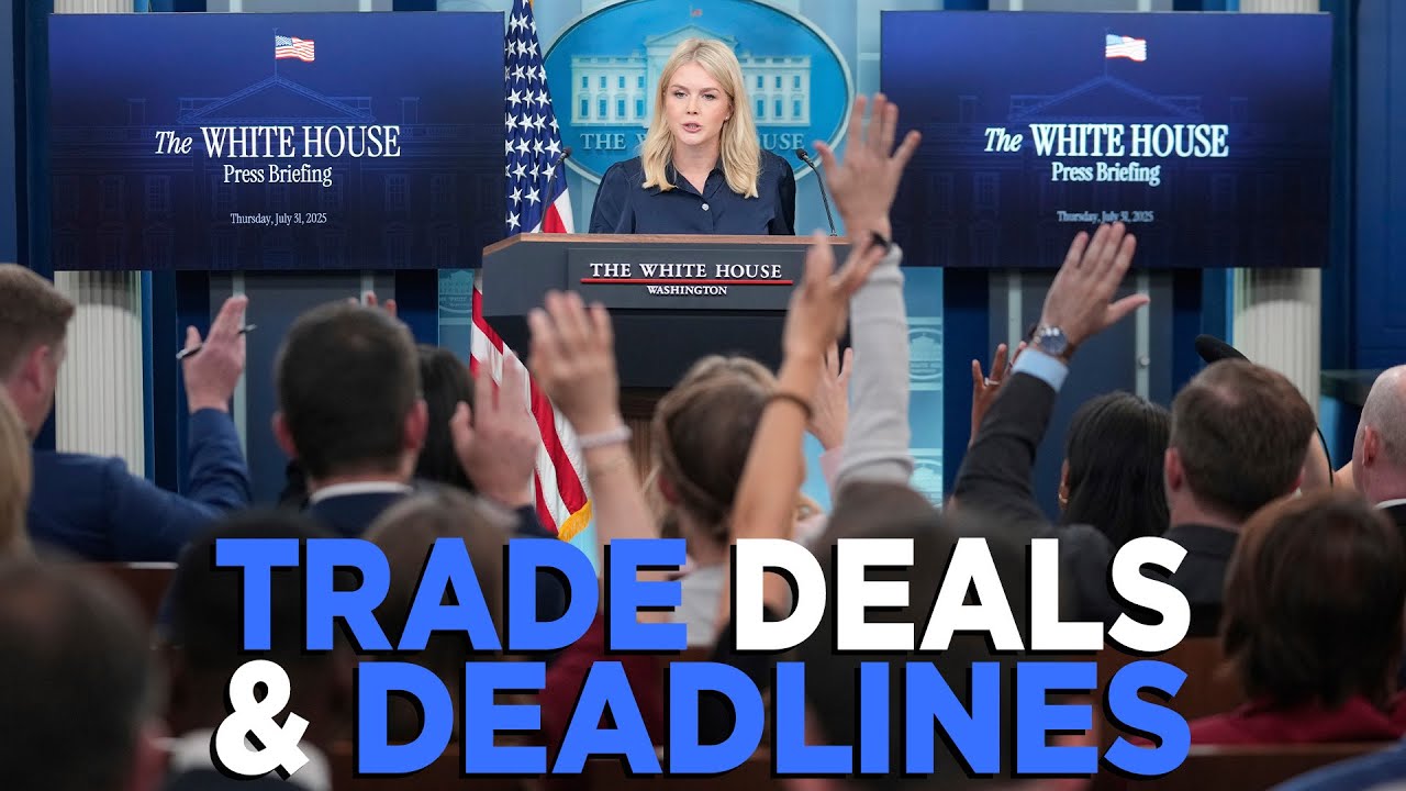 White House Touts Deal With EU, S. Korea & Japan, Reciprocal Tariffs On MIDNIGHT Deadline | TRENDING
