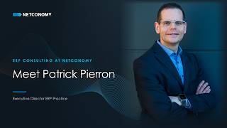 ERP Consulting at NETCONOMY - Meet Patrick Pierron