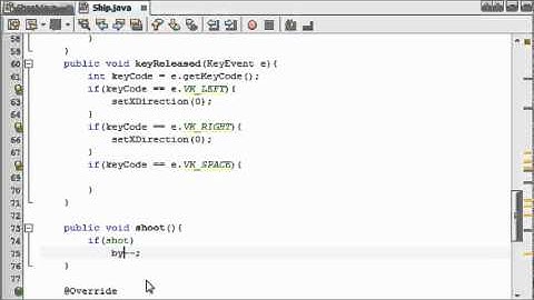 Java Game Programming for Beginners - #11 - Shooting a Bullet