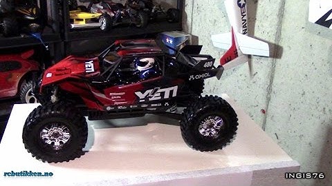 RC TRAIL AXIAL YETI XL UNBOXING AND REVIEW FROM RC BUTIKKEN NO