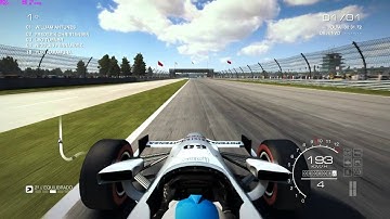 GRID Autosport - Dallara Indycar @ Indianapolis #Gamepad