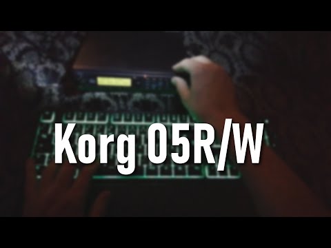 Korg 05r W Preset Sounds Youtube