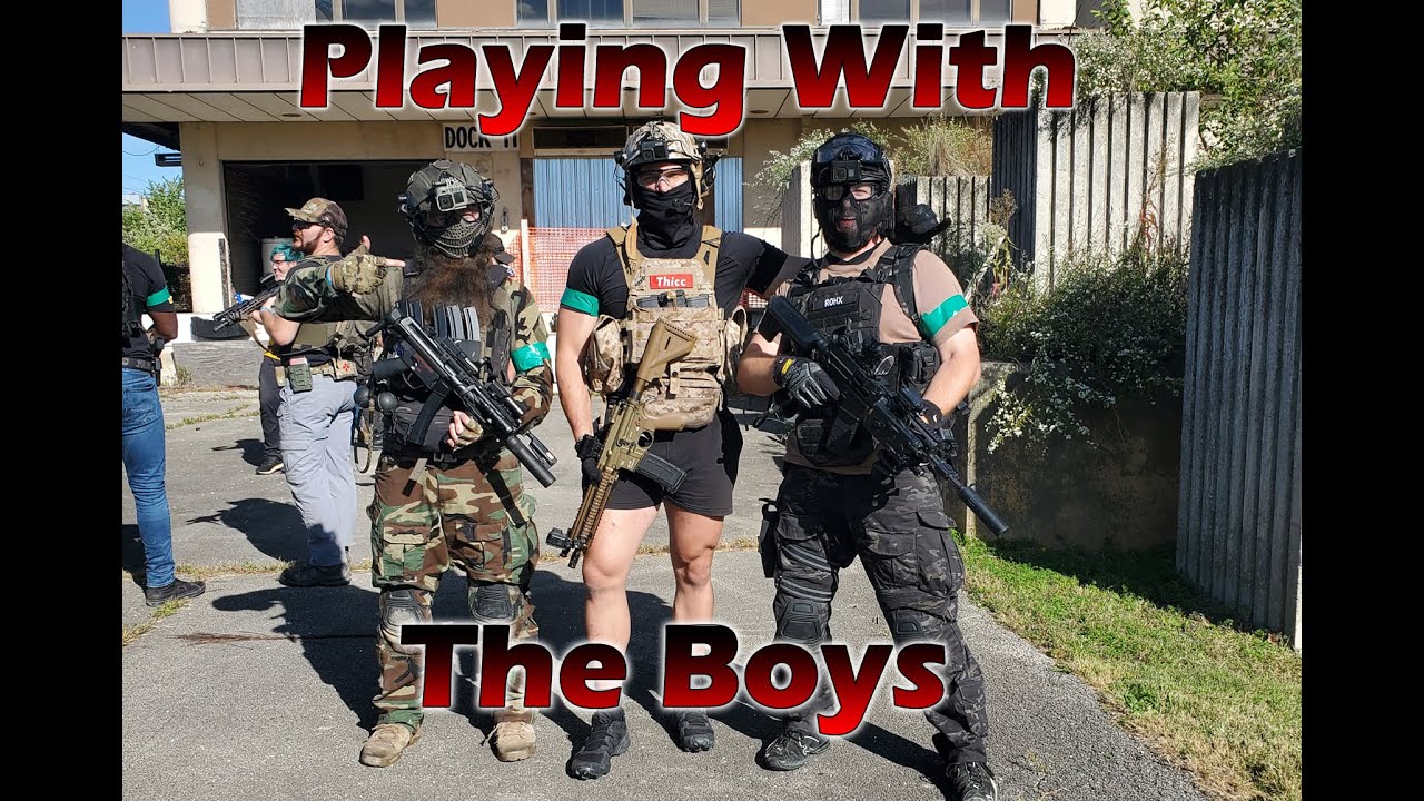 Playing With the Boys, Airsoft Gameplay, Kankakee Factory , MIR