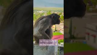Beautiful view #ram #bajrangbali #himachal #rainbow #hills #mountains #sky #cloudy #money #viral