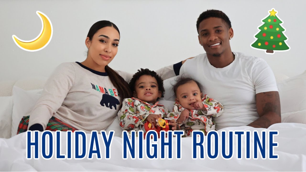 OUR HOLIDAY NIGHT TIME ROUTINE With A BABY and TODDLER! *Exhausting