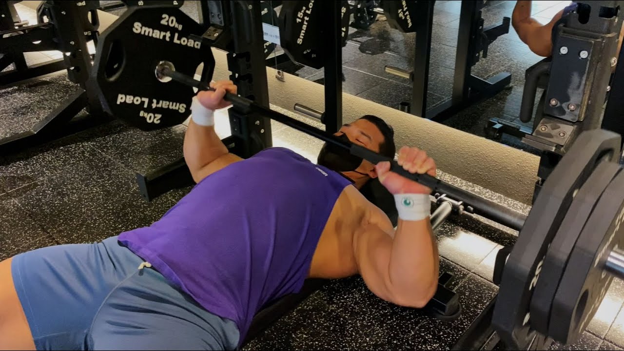 보디빌더 이장민 | 시즌 2주차 | 가슴, 삼두 운동 | 조용히 운동하는 영상