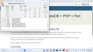 Install Apache HTTP Server and MySQL