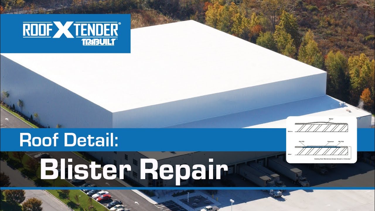 BURAS1 Roof X Tender 100 Blister Repair YouTube