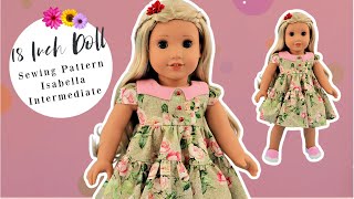 Doll Dress | Isabella | Sewing Tutorial | Full Version | Learn to sew | Frocks & Frolics
