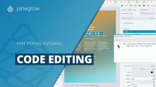 Pine Poems Tutorial - Code Editing - PG 9