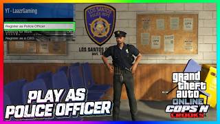 How To Register As Lspd In Gta 5 Police Station, Cop Outfits, Arrest Players, New Gta 5 Online Rp