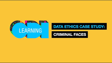 ODI Learning - A data ethics case study: Criminal faces