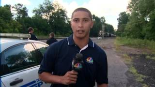 Police chase goes from roads to train tracks