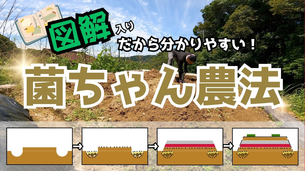 【菌ちゃん農法Vol.1】図解入りだから、誰でもすぐに始めることができます！