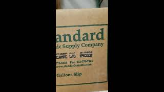Specific gravity testing of ceramic slip