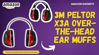 3M Peltor X3A Over-the-Head Ear Muffs | Amazon Gadgets | Amazon Online Shopping