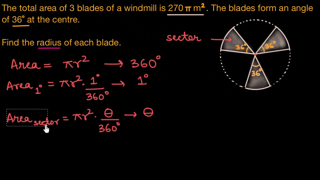 Word Problems Area Of A Sector 2 2 Area Related To Circles Math Word Problems Area Of A Sector 2 2 Area Related To Circles Math