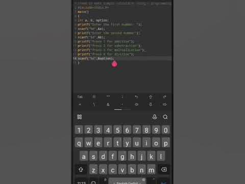 How to make simple calculator using Programing. - YouTube