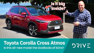 2022 Toyota Corolla Cross Atmos AWD Review | Is This The Right Size SUV? | Drive.com.au