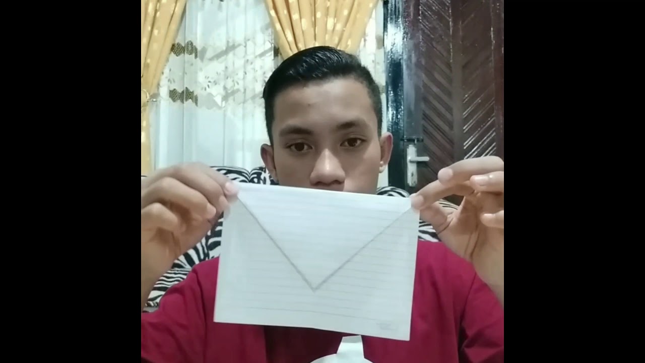 Tutorial membuat pesawat kertas sederhana (XMIA 1) 