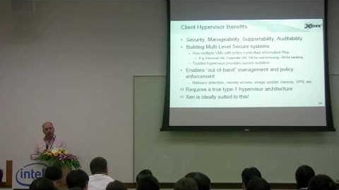 Xen Summit 2009 - Ian Pratt: Xen Community update 2/5