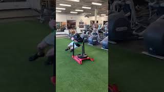 Lateral Sled Push