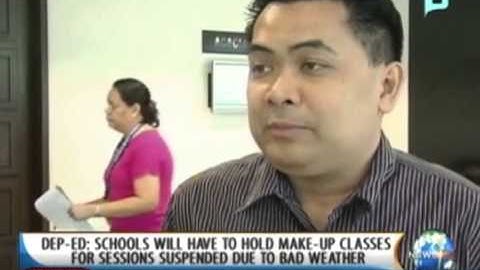 DepEd: Schools will have to hold make-up classes for sessions suspended due to bad weather