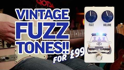 Vintage Fuzz tones for £99! | Funny Little Boxes "Caught By The Fuzz" Pedal Demo