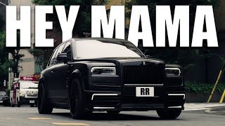 David Guetta || Hey Mama ERS REMIX Bass Boosted || Rolls Royce 4k