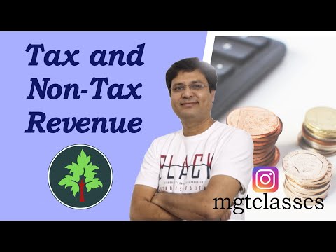 Tax and Non Tax Revenue in Hindi