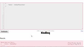 27 JSON javascript object notation