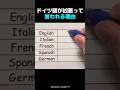 ドイツ語が凶悪な理由