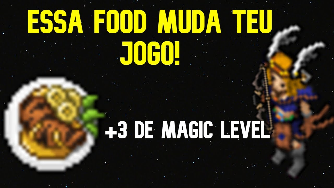 TIBIA | COMO ESSA FOOD PODE MUDAR SUA GAMEPLAY? - YouTube