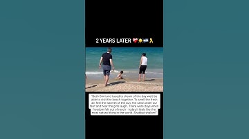 A day at the Israeli beach after 2 years in Hamas captivity 💙
