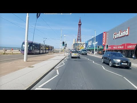 Drive with me Driving Tour Lytham St Annes to Blackpool 2023