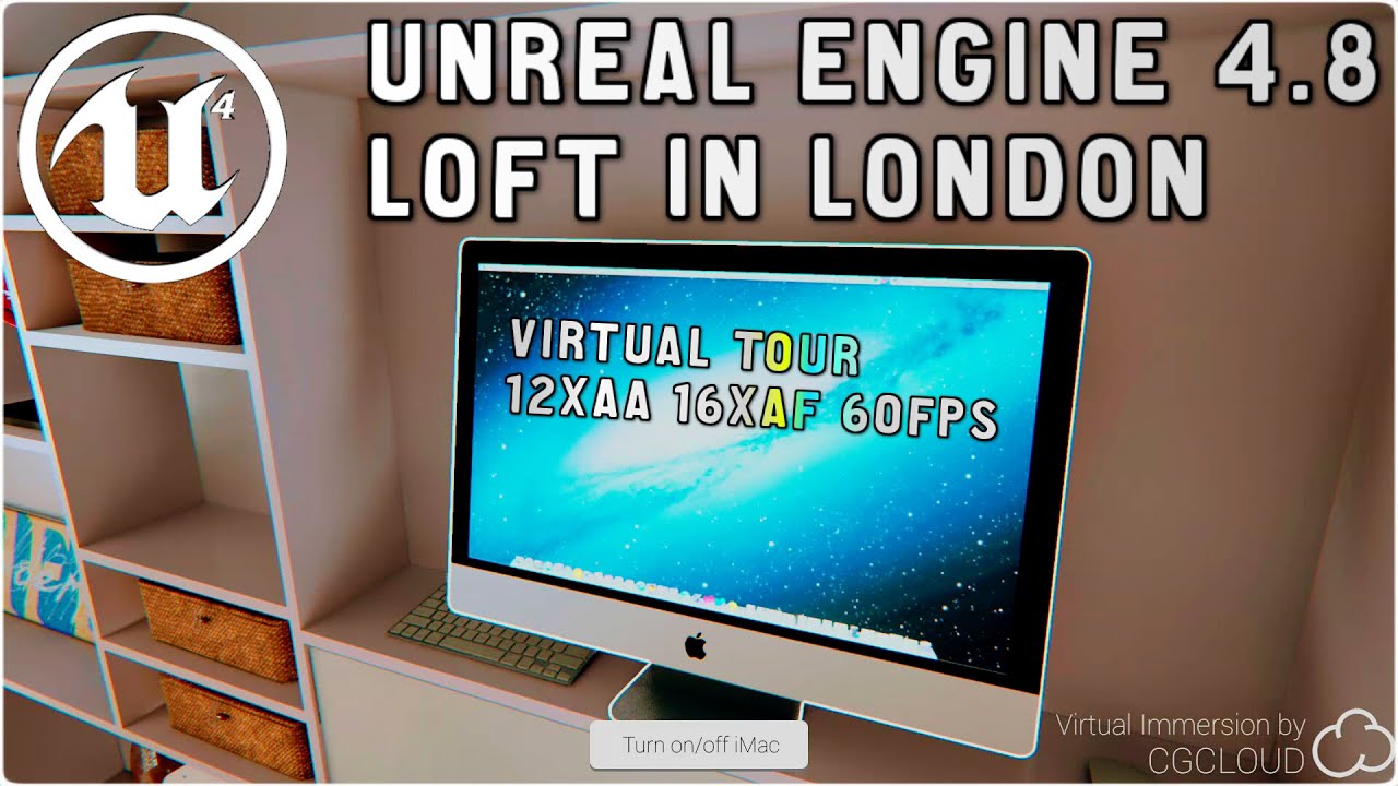 Unreal Engine 4 - Loft in London Virtual Tour ACES RRT - YouTube
