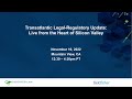 Gardner Law Transatlantic Legal Regulatory Update from Silicon Valley