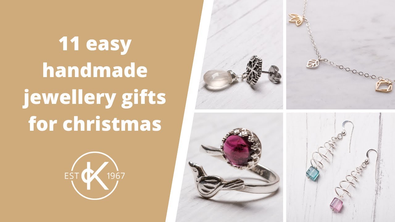 Download 11 Easy Handmade Christmas Gifts Jewellery Making Projects Kernowcraft Youtube PSD Mockup Templates