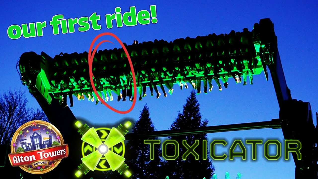 RIDING TOXICATOR AT ALTON TOWERS FOR THE FIRST TIME! (IT BROKE😱)
