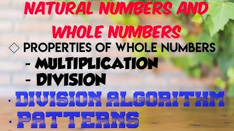 ICSE CLASS 6 MATHS ~ 2.NATURAL AND WHOLE NUMBERS (Ex 2.2_PART 1)