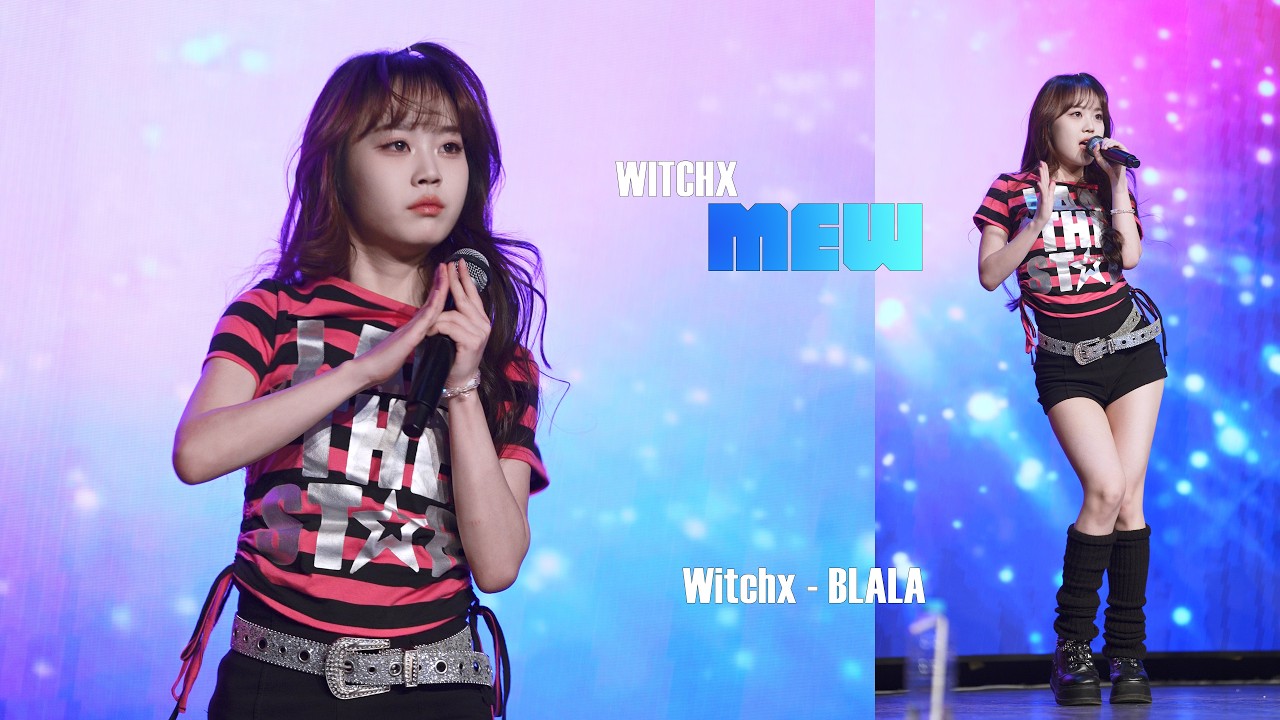 위치스 ウィッチス WITCHX 뮤 ミュウ MEW ( Witchx - BLALA ) 한류문화공동체 신촌 케이팝 페스티벌 260302
